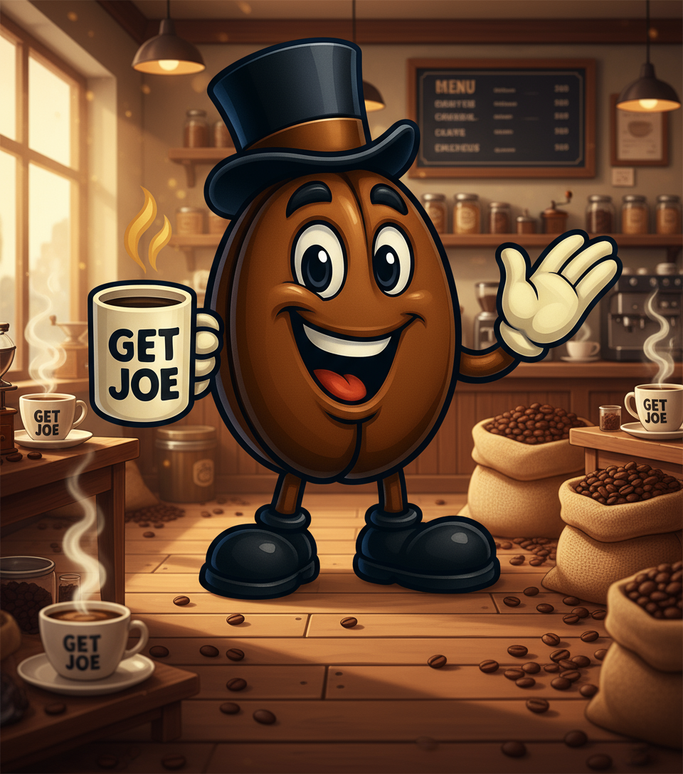 Wide banner with full mascot character visible